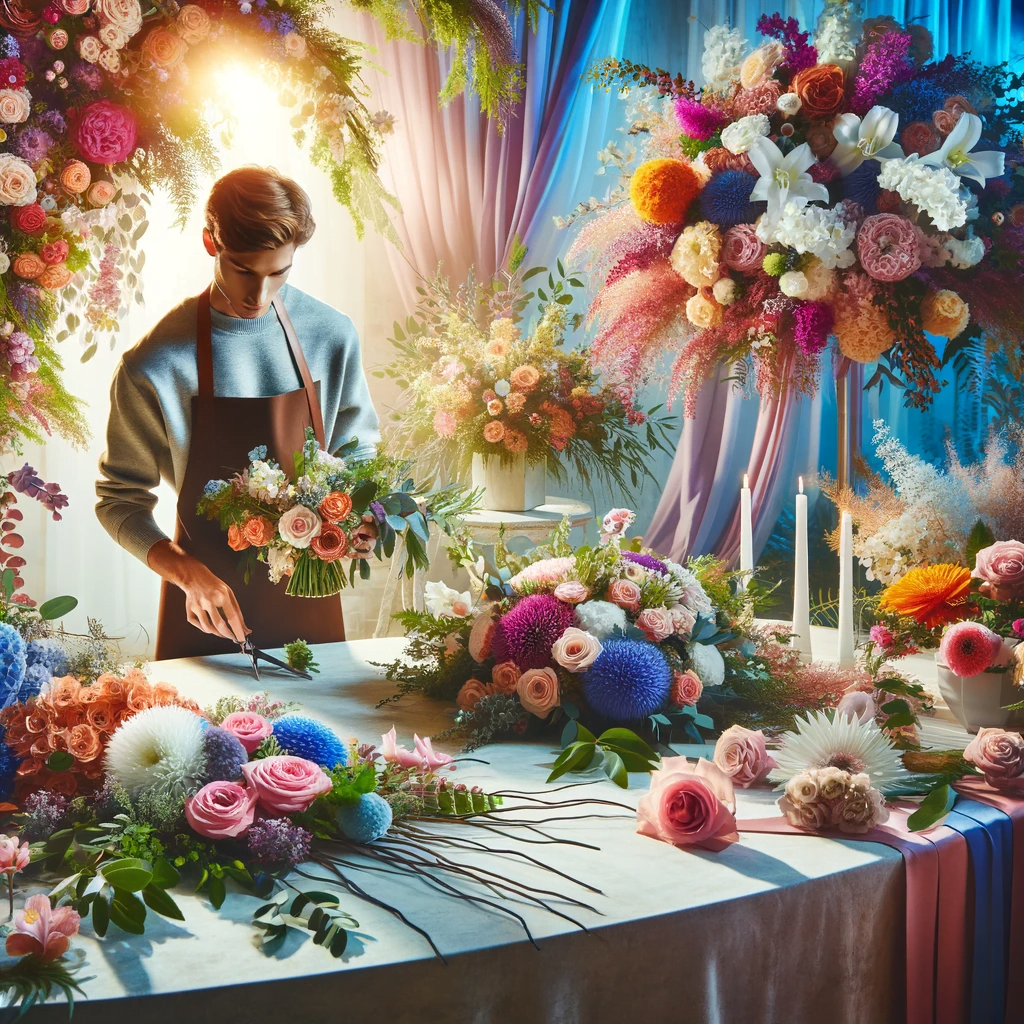 Fleuristes spécialisés en décoration d'événements. Bouquets, centres de table, et arches florales pour ajouter une touche d'élégance.