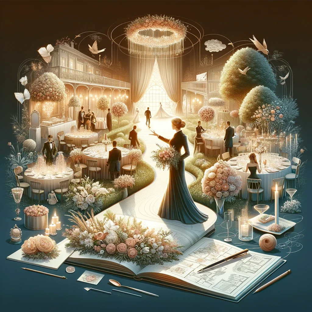 Organisateurs de mariage dédiés à réaliser votre vision. Coordination, décoration, et gestion parfaite pour un mariage sans souci.